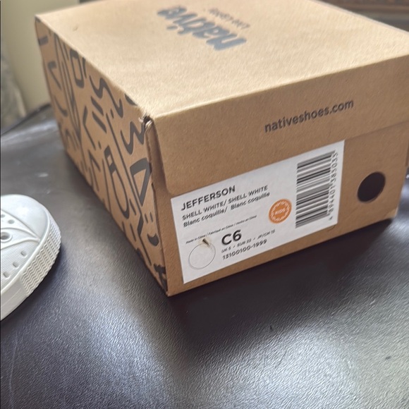 Native Shoes Jefferson White Slip-On Sneakers - Picture 5 of 5